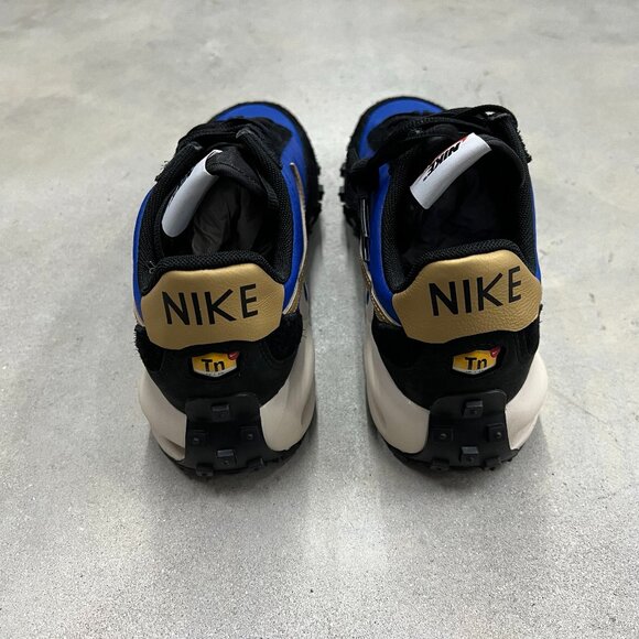 Nike Men's Air Max Waffle Racer SP Hyper Blue Metallic Gold FV6946 400 - New - Picture 2 of 8